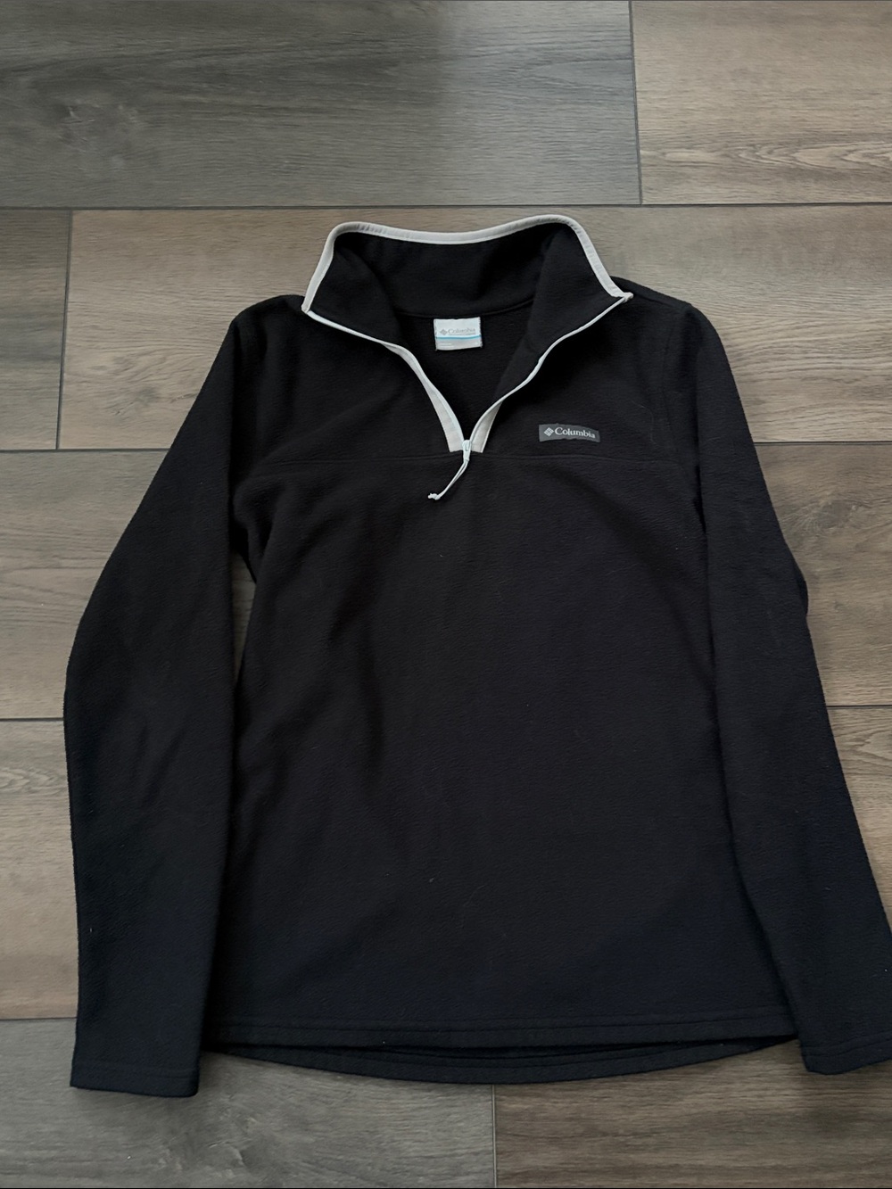 Columbia Black Fleece Half-Zip Pullover